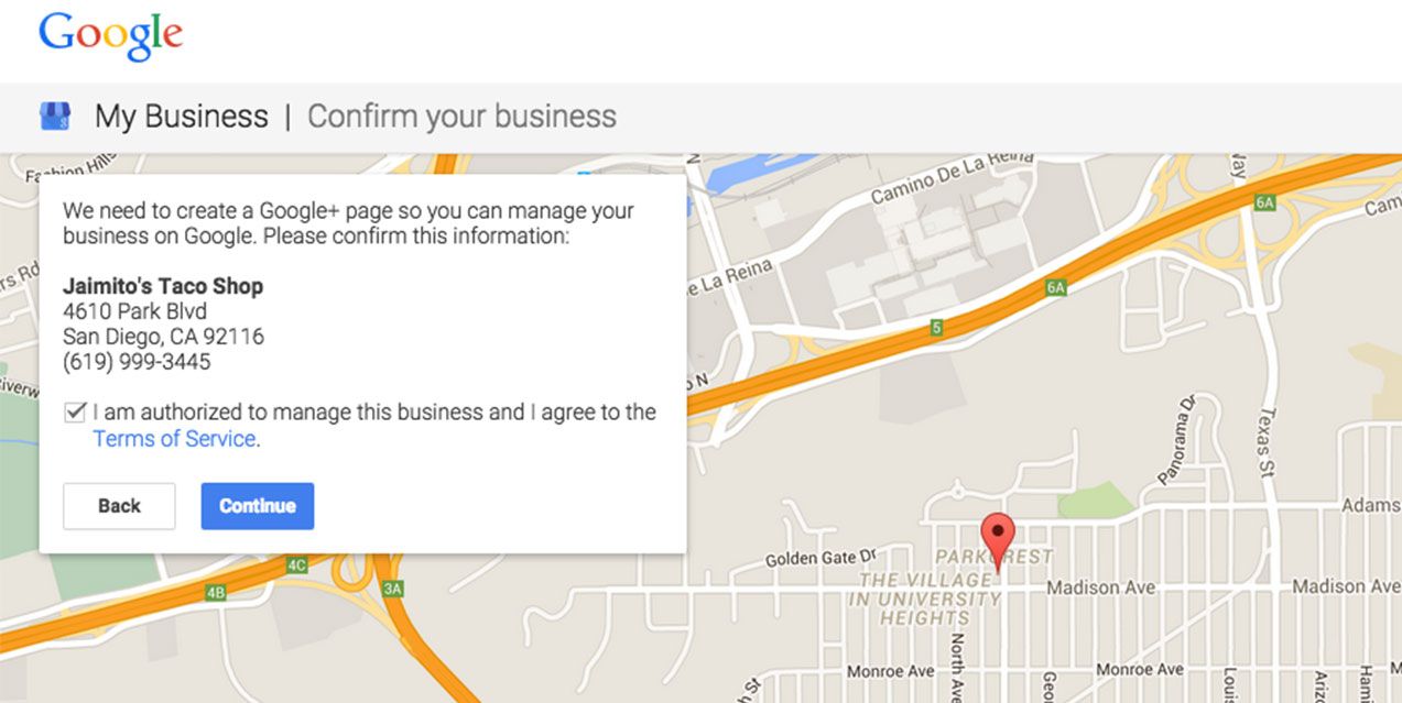 How to Add Your Business to Google maps step 4