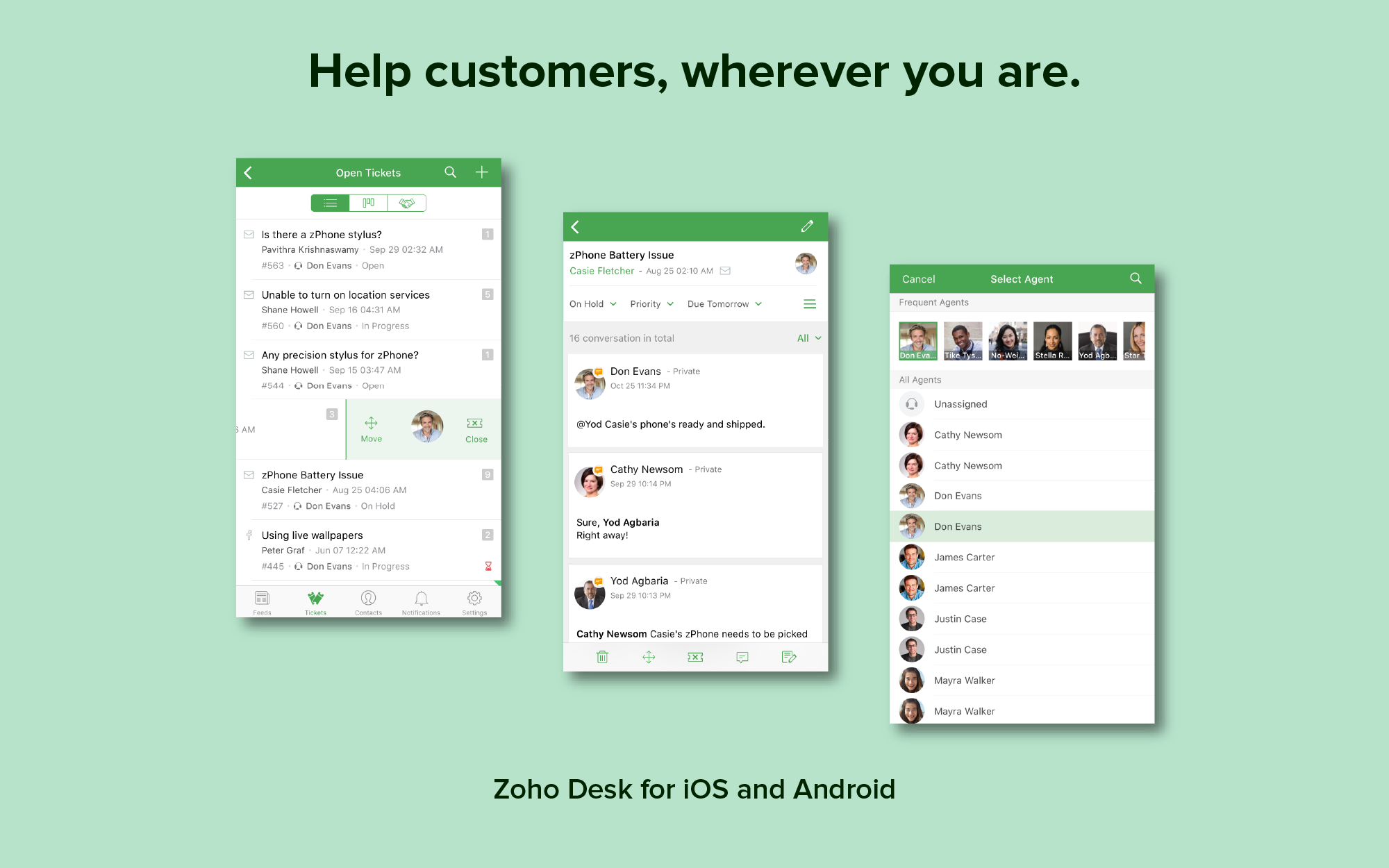 Zoho Desk automation