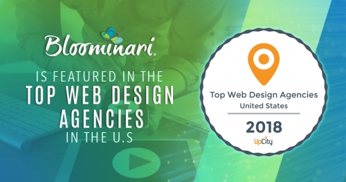 Bloominari in Top 25 Website Design Agencies in the United States