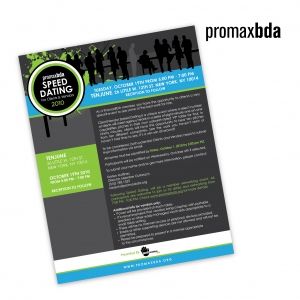 Speed Dating Promaxbda Poster